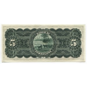 Mexico 5 Pesos 1902 - 1914 Tamaulipas
