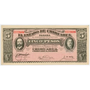 Mexico 5 Pesos 1915