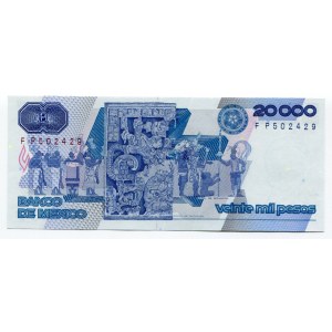 Mexico 20000 Pesos 1987