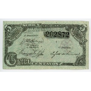 Nicaragua 5 Centavos 1894 (ND)