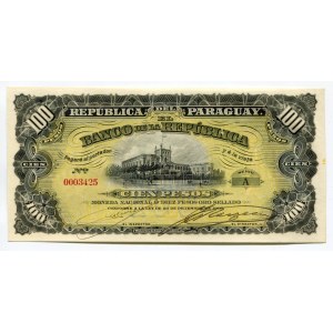 Paraguay 100 Pesos 1907