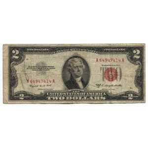United States 2 Dollars 1953 B