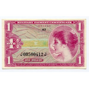 United States 1 Dollar 1965 (ND) MPC