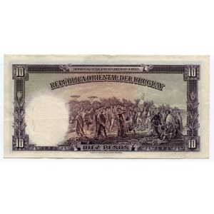 Uruguay 10 Pesos 1935 (ND)