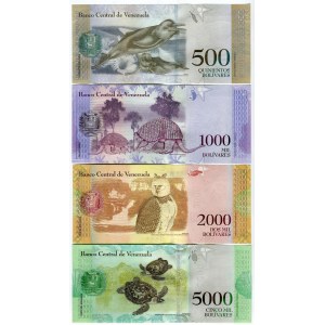 Venezuela Lot of 8 Banknotes 2012 - 2018