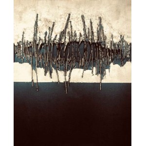 Anna Gulak, Nocturne in Black and Gold II, 2021