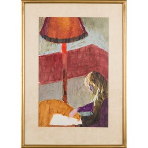 Zdzislaw RUSZKOWSKI (1909-1991), Girl Reading