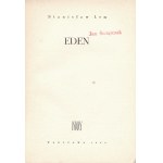 LEM Stanisław: Eden. Wyd. 1. Warszawa Iskry, 1959. - 265, [1] s., 20,5 cm, opr. wyd. karton z obwolutą...