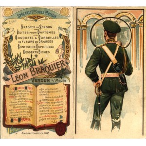 La Confiserie Explosible de la Maison BRAQUIER au Congres de La Haye 1899...