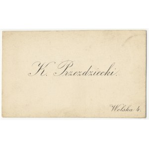 K. Przezdziecki (1846-1897) - Konstanty hr. Przezdziecki -- ziemianin, mecenas sztuki...