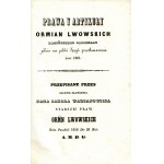 WÓJCICKI Kazimierz Władysław: Biblioteka starożytna pisarzy polskich zebrał... T. 1 (z 6-ciu). Wyd...