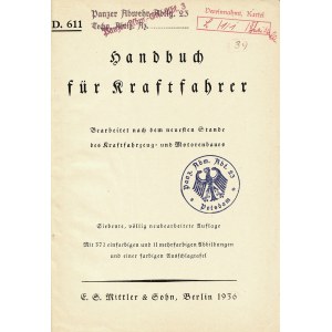 [PODRĘCZNIK dla kierowców] D. 611. Handbuch für Kraftfahrer...