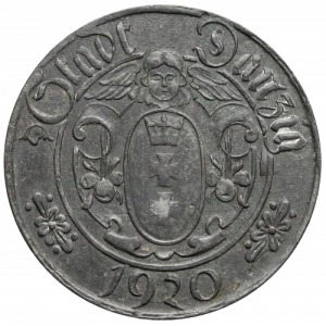 10 fenigów 1920 cynk DUŻA cyfra odm.1
