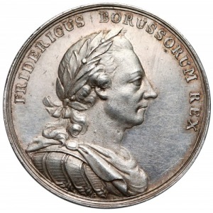Medal pruski I rozbiór Polski 1772 r.