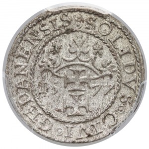 Szeląg oblężniczy 1577