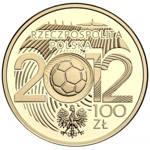 100 złotych 2012 EURO 2012 Polska-Ukraina