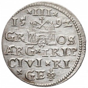 Trojak Ryga 1592