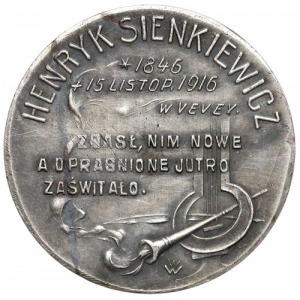 Śmierć Henryka Sienkiewicza 1916