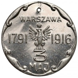 Znaczek Warszawa 3 maj 1791 - 1916