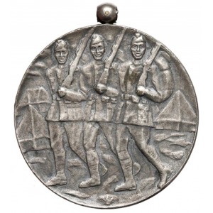 Medalik nagrodowy, wojskowy, sygnowany A.Nagalski