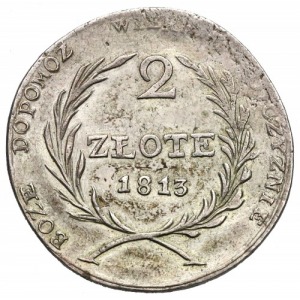 Oblężenie Zamościa 2 złote 1813