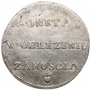 Oblężenie Zamościa 2 złote 1813