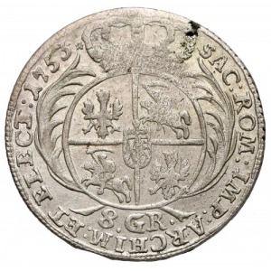 Dwuzłotówka Lipsk 1753 bez EC