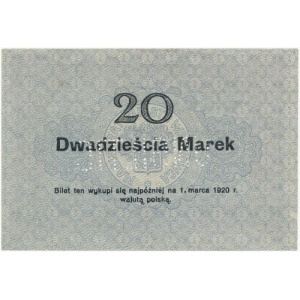 Wągrówiec, 20 marek 1919 - UNGULTIG