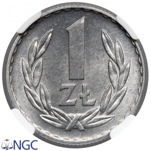 1 złoty 1967 rzadkość w takim stanie (Max nota)