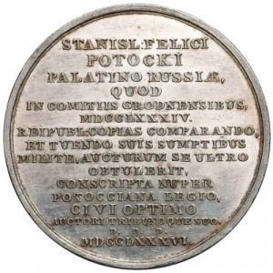Medal Stanisław Szczęsny Potocki 1786