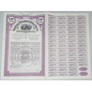 Widzewska Manufaktura SPECIMEN Obligacji 400 funtów 1930 