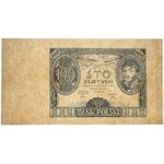 100 złotych 1934 - druk główny awersu w kolorze niebieskim - rzadkośc