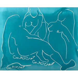 Iwona Molecka, ''Three Bloue Graces''.
