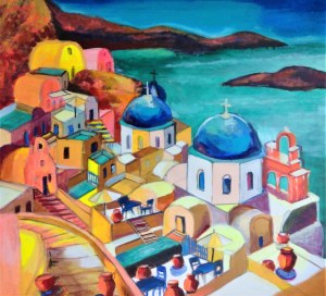 Magdalena Kurek, ''Sjesta na Santorini''