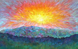 Monika Siwiec, Rising sun, 2021