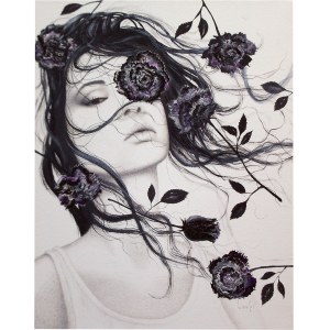 Oleh Lavrii, Black Rose, 2019