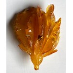 Set of 4 amber pendants