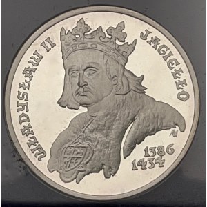 Moneta Władysław II Jagiełło 5000 zł z 1989r.