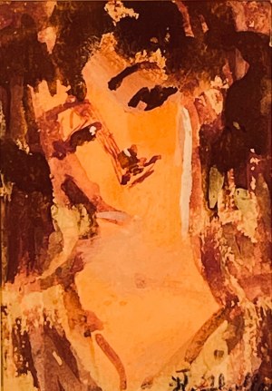 Kazimierz Wiktor Holler,''Portret kobiety''