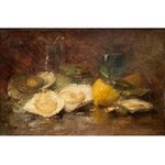 Nieustalony malarz, ''Martwa natura z owocami morza''