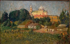 Iwan Trusz (1869-1941),''Klasztorne wzgórze''