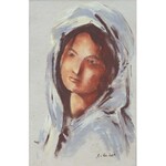Adolf Abram Milich(1884-1964),Portret dziewczyny