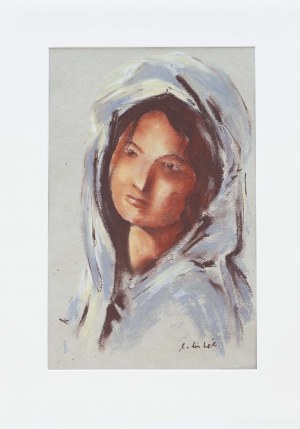Adolf Abram Milich(1884-1964),Portret dziewczyny