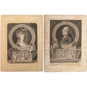 LUDWIK XVI I MARIA ANTONINA, po 1795