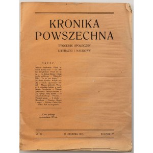 KRONIKA POWSZECHNA