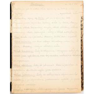 NOTATKI MEDYCZNE, 1944
