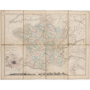 MAPA FRANCJI, po 1871