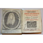 STRYKIUS Samuelis, Specimen usus moderni Pandectarum, ad libros V. Priores.