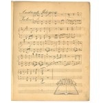 GNATKOWSKI Adam (1820-1870), kompozytor, Modlitwa bez słów skomponowana i ułożona na fortepian lub organy przez...