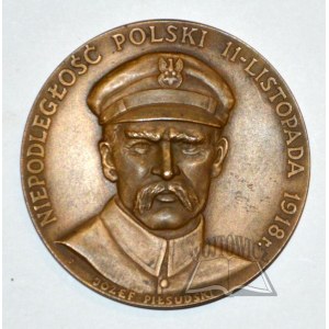 PIŁSUDSKI Józef. Niepodległość Polski 11 listopada1918 r.